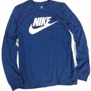 NIKE ナイキ フューチュラロゴ 長袖Ｔシャツ 紺 AA3304-423 サイズL