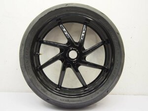 VFR400R純正リアホイール後ろホイール18x4.50 37P刻印 NC30 ダンロップ21年式タイヤ