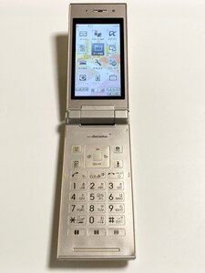 docomo STYLE series P-06C [ゴールド] ガラケー 携帯電話 中古 Y30