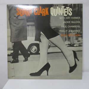 JAZZ LP/国内/BLUE NOTE /ライナー付き美盤/Sonny Clark- Quintets/Ｂ-13210