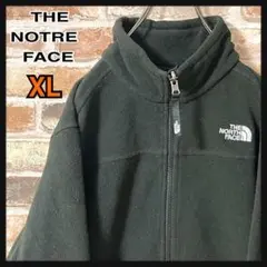 《人気》ザノースフェイス　THE NOTRE FACE フリース　XL 黒