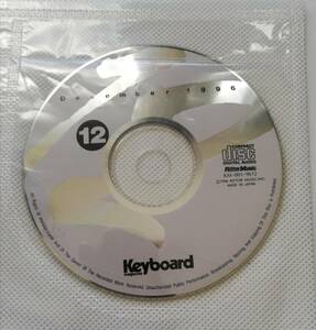 【付録CD】キーボードマガジン　1996年　12月号 Keyboard Magazine　各社シンセデモ音源収録