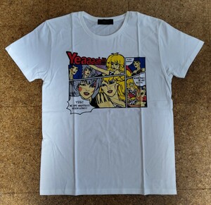 ARMED アームド 新品 アメコミ風 Tシャツ 半袖Tシャツ 半袖 ユニセックス 白 ホワイト WHITE 日本製 2 spacebug space bug スペースバグ