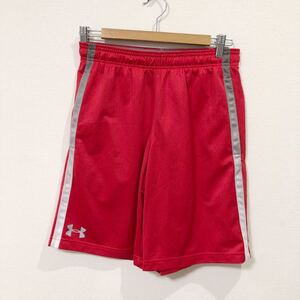 ★ アンダーアーマー UNDER ARMOUR メンズ ジャージ ハーフパンツ ショートパンツ UAテックHGメッシュショーツ MTR2381 Mサイズ レッド