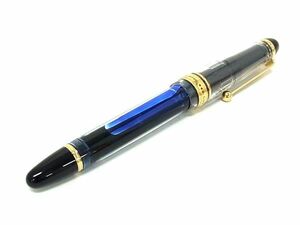 1円 ■極美品■ PILOT パイロット カスタム 823 万年筆 筆記用具 文房具 ステーショナリー クリア×ブラック系 FF3965