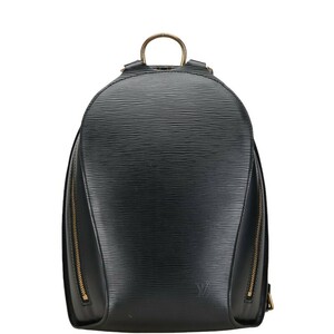 ルイ ヴィトン エピ マビヨン リュック バックパック M52232 ノワール ブラック レザー レディース LOUIS VUITTON 【中古】