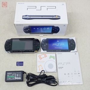 1円〜 動作品 美品 シリアル一致 PSP プレイステーション ポータブル 本体 PSP-1000 ブラック Black ソニー SONY 箱説付【10