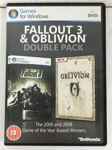 ●○F720 Windows XP/Vista ALLOUT 3 ＆THE ELDER SCROLLS IV OBLIVION DOUBLE PACK○●