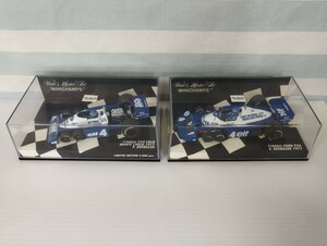 MINICHAMPS ミニチャンプス 1/43 Tyrrell P34 6-wheeler 1997 P.Depailler TYRRELL FORD P34 1977　☆激レア☆　F1 ミニカー