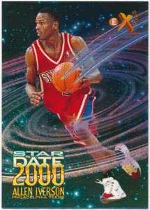 ☆ Allen Iverson NBA 1996-97 Skybox E-X 2000 Star Date 2000 RC Rookie ルーキーカード アレン・アイバーソン