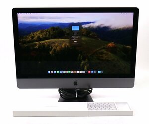 【セール品】Apple iMac Pro Retina 5K 27インチ 2017 Xeon W-2150B 3GHz(20スレッドCPU) 64GB 4TB Radeon Pro Vega 64 macOS Sonoma 難有