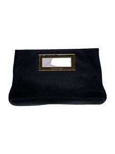 MICHAEL KORS◆クラッチバッグ/ハンドバッグ/レザー/BLK/35T2GBKC2L