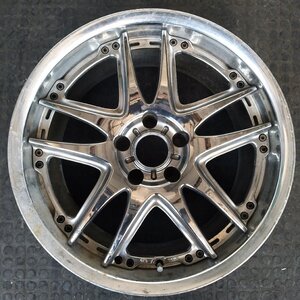 A12-62【1本のみ】【18x9J 5x114.3 ET+36 ハブ73】RAYS VR GT-V・店頭引取可能・適格請求書発行可能