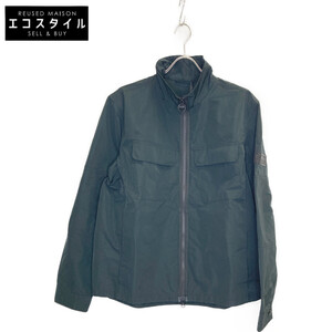 Barbour バブアー MCA0644BK11 カーキ SHAW SHIRT CASUAL ナイロンジャケット ブラック L ジャケット ポリエステル メンズ 中古