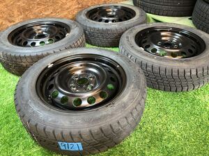 トヨタ純正 15inch × 175/65R15 PCD100 4穴 iQ アクア カローラ アクシオ フィールダー スペイド ポルテ ヴィッツ ヤリス スタッドレス