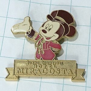 送料無料)ミッキーマウス TDSホテル MIRACOSTA ピンバッジ PINS ピンズ A10792