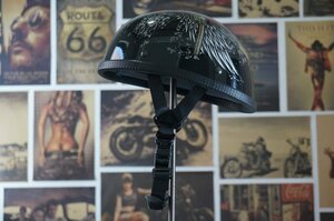 TZX365★新入荷EEハーフヘルメットサマーハーフキャップレトロハーフヘルメットオートバイヘルメットハーレーヘルメットサイズ55-60cm