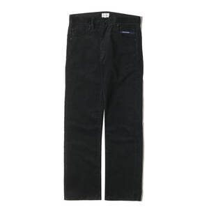 DESCENDANT ディセンダント パンツ サイズ:1 20AW 5ポケット コーデュロイパンツ 1993 CORDUROY TROUSERS ブラック 黒 ボトムス ズボン