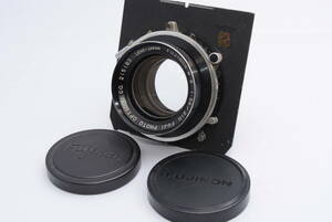 FUJINON W S 210mm F 5.6 FUJI PHOTO OPTICAL SEIKO 富士フイルム 大判カメラ用 単焦点レンズ 動作未確認 現状品