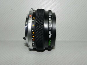 OLYMPUS OM-SYSTEM ZUIKO AUTO-s 50mm/f1.8レンズ(ジャンク品)