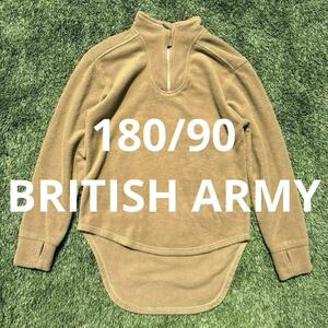 180/90 美品 イギリス軍 PCS サーマル フリース インナー 英国軍 寒冷地 アンダーシャツ カットソー UK ユーロ ヨーロッパ ミリタリー 古着