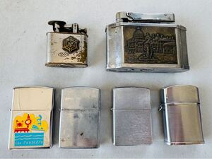 ☆1000円スタート☆　ジッポーなど　オイルライター　６個セット　　ZIPPO