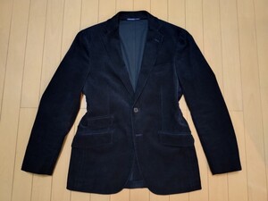 【美品】ユナイテッドアローズ コーデュロイジャケット Sサイズブラック （UNITED ARROWS green label relaxing）