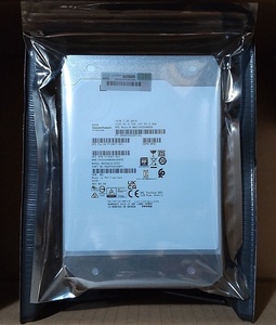 [未使用品] Toshiba(東芝)／HP ハードディスク 16TB 内蔵 HDD SATA CMR サーバー用 MG08ACA16TEY