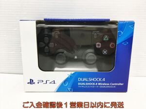 【1円】PS4 純正 ワイヤレスコントローラー DUALSHOCK4 ブラック SONY Playstation4 動作確認済 プレステ4 H07-534tm/F3