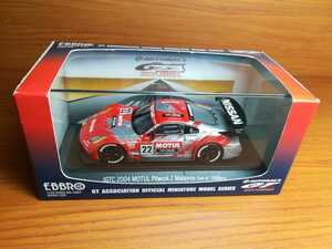 1/43 EBBRO☆JGTC2004 モチュール ピットワーク Z マレーシア MOTUL PITWORK Z Malaysia ♯22☆彡美品②