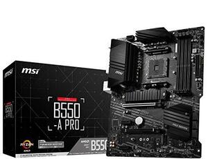 【中古】MSI B550-A PRO マザーボード ATX [AMD B550 チップセット搭載] MB5032