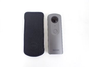 RICOH リコー THETA V シータ 360°カメラ 全天球撮影カメラ ケース付 ∴ 70470-15