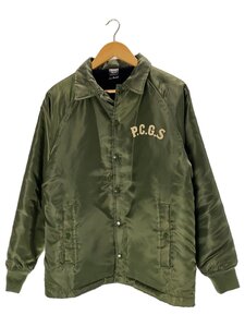 PORKCHOP◆P.G.G.S/BOA COACH JACKET/ボアコーチジャケット/S/ポリエステル/グリーン//