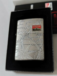 未使用品　Marlboro Zippo MAW OUTDOOR GEAR 2001 ADVENTURE WEST　マルボロ　ジッポー　アドベンチャー　2001年製造　懸賞当選品　希少品