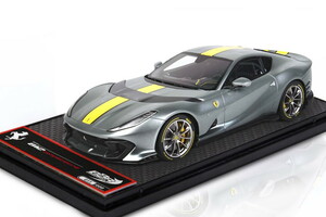 BBR 1/43 フェラーリ 812 コンペティツィオーネ 2021 グレー BBR 1:43 Ferrari 812 Competizione 2021 Grey BBRC259A