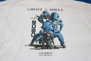 攻殻機動隊　Tシャツ　白　メンズ　XL　タチコマ　GHOST　IN　THE　SHELL　新品 未使用 