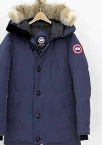 送料無料!! CANADA GOOSE/カナダグース JASPER PARKA ダウンジャケット 3438JM R S/P メンズ ジャスパー ネイビー