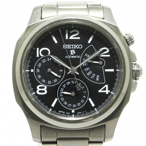 SEIKO(セイコー) 腕時計 ブライツ 4S27-00B0 メンズ 裏スケ/チタン/レトログラード 黒