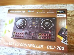 未使用◆Pioneer（パイオニア）DJ DDJ-200 Bluetooth DJコントローラー SMART DJ CONTROLLER ◆