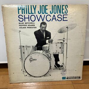 【LP】オリジ★フィリー・ジョー・ジョーンズ/ PHILLY JOE JONES / ショーケース / SHOWCASE / US盤 / RIVERSIDE / RLP 12-313 MONO DG青小