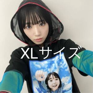 未使用品　BISH　アユニ・D　富士急コニファーフォレスト　OUT of the BLUE　Tシャツ　XLサイズ　黒　送料無料♪