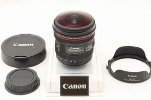 ☆極上美品☆ Canon キャノン EF 8-15mm F4 L Fisheye USM ♯24111607