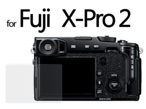 FUJIFILM X-PRO 2用 ミラーレス カメラ 液晶保護 気泡軽減 強化ガラス フィルム シール