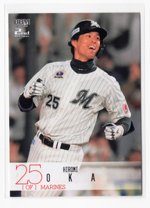 シークレット版！【岡大海 ／ Hiromi Oka】2024 BBM 2nd #515 ★ 千葉ロッテマリーンズ Chiba Lotte Marines