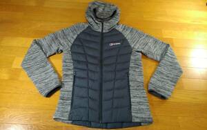 berghaus バーグハウス DUNE LINE/HYBRID FL JACKET フリース SIZE:S(ASIA M) グレー 送料1000円～