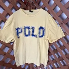 90s POLO Ralph Lauren プリントTシャツ　L