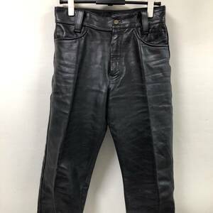 【Vanson バンソン】レザーパンツ アメリカ製 size31 本革 バイカー ボトムス