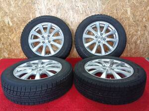 ★2022年製★ weds JOKER 16×5.5J 4穴 PCD100 YOKOHAMA iceGURAD iG60 195/65R16 4本 売切!!