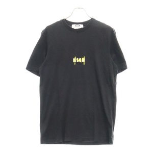 MSGM エムエスジーエム ロゴプリント 半袖Tシャツ ブラック 3040MM238