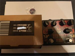 EC Pedals Rusty Cooley Overdrive ツインペダル オーバードライブ 2 in 1 エフェクター